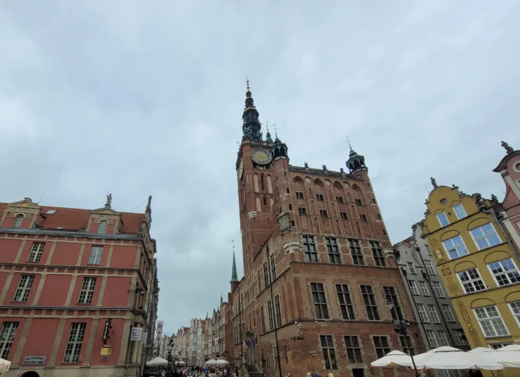 Ujęcie Ratusza Gdańsk