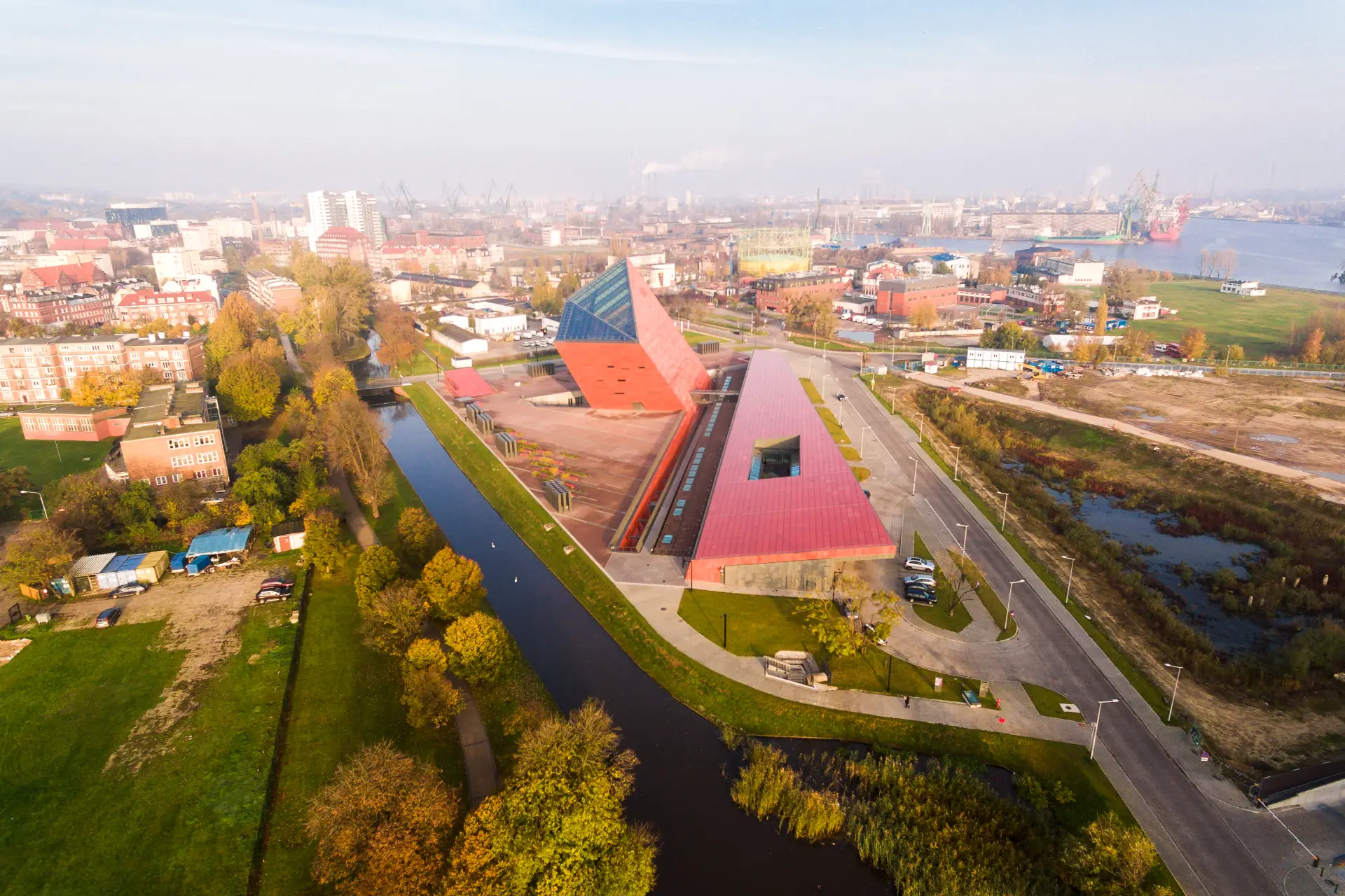Muzeum II Wojny z lotu ptaka